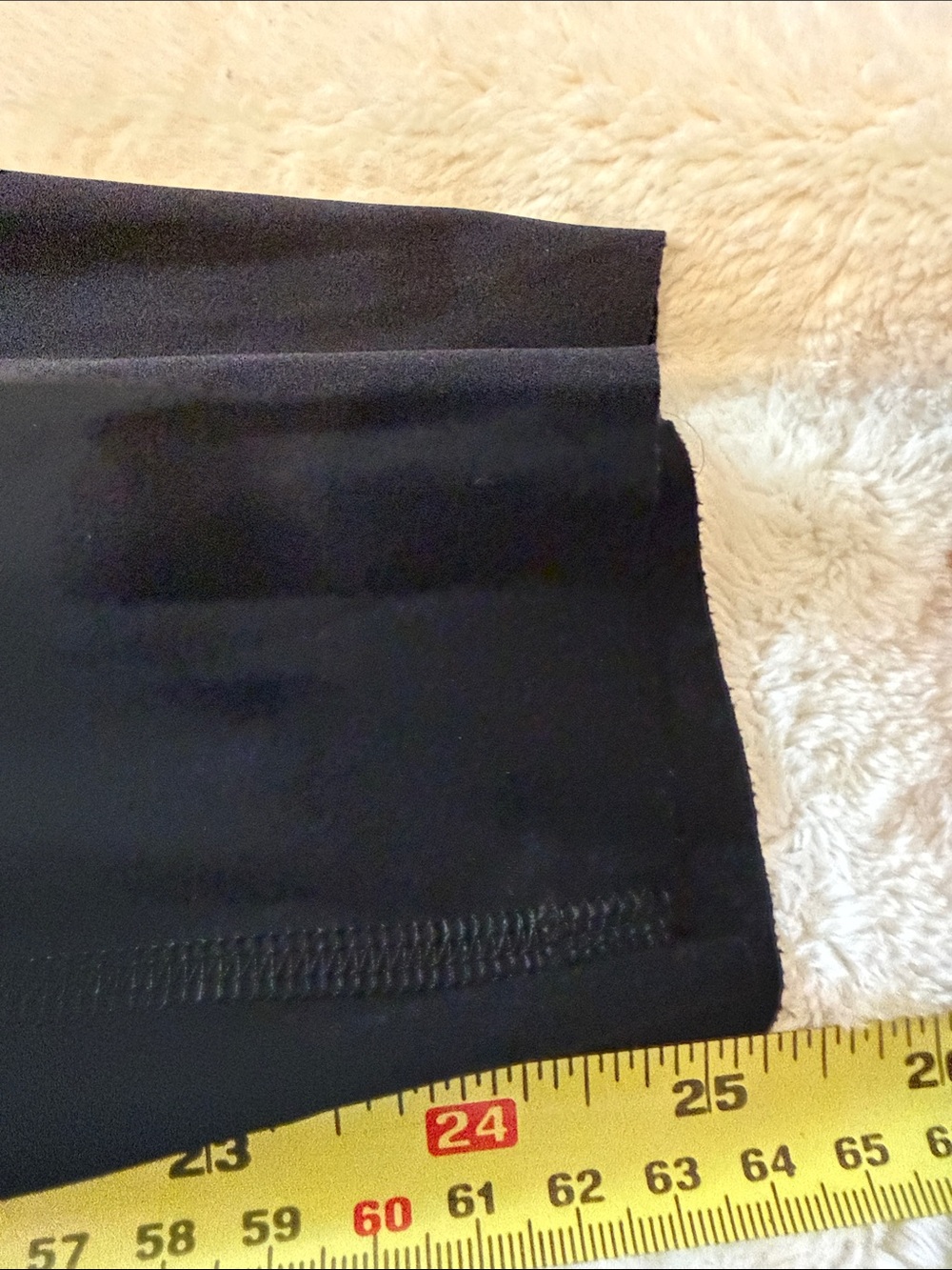 lululemon Free to Speed High Rise Black Leggings 12 - 25” inseam - like new! - Picture 9 of 10